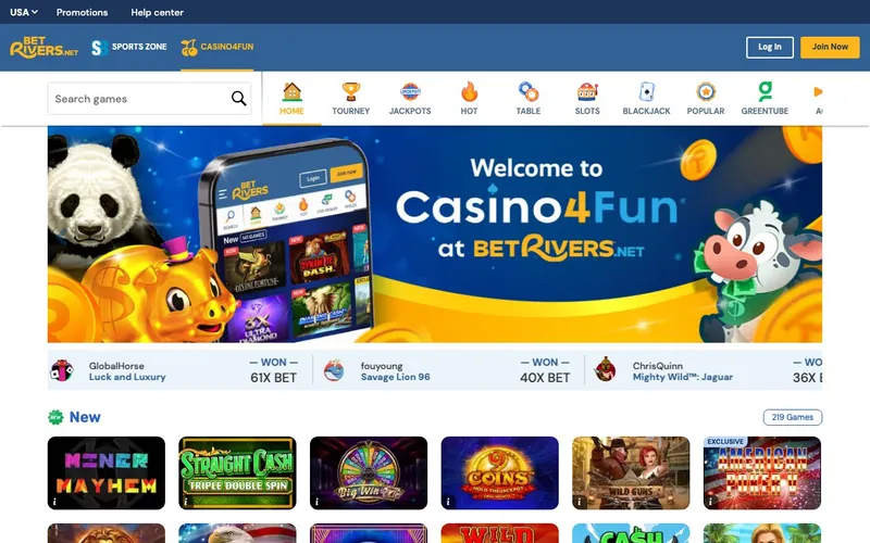 BetRivers.net Casino promotions