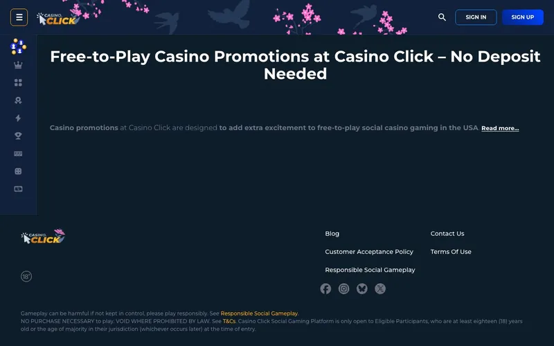 Casino.click promotions