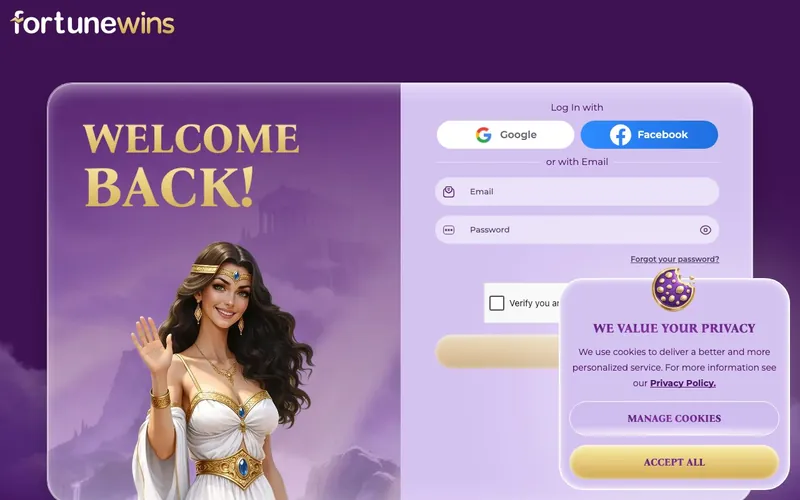 Fortune Coins Casino login