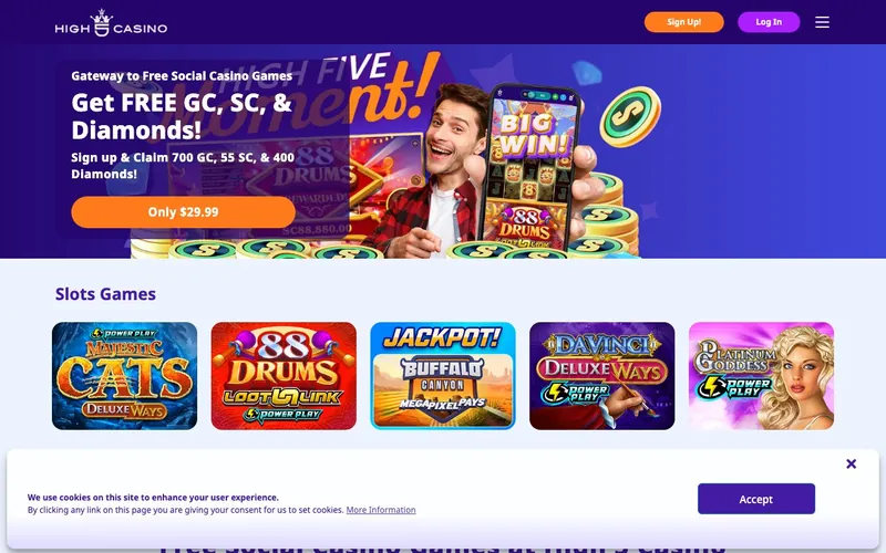 High 5 Casino games