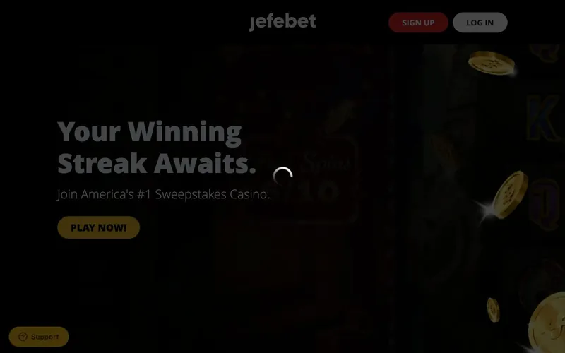 JefeBet Casino register