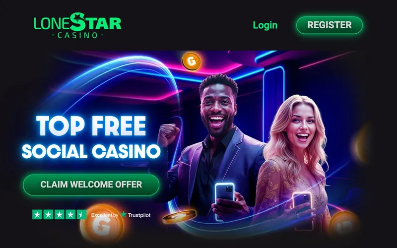 LoneStar Casino homepage