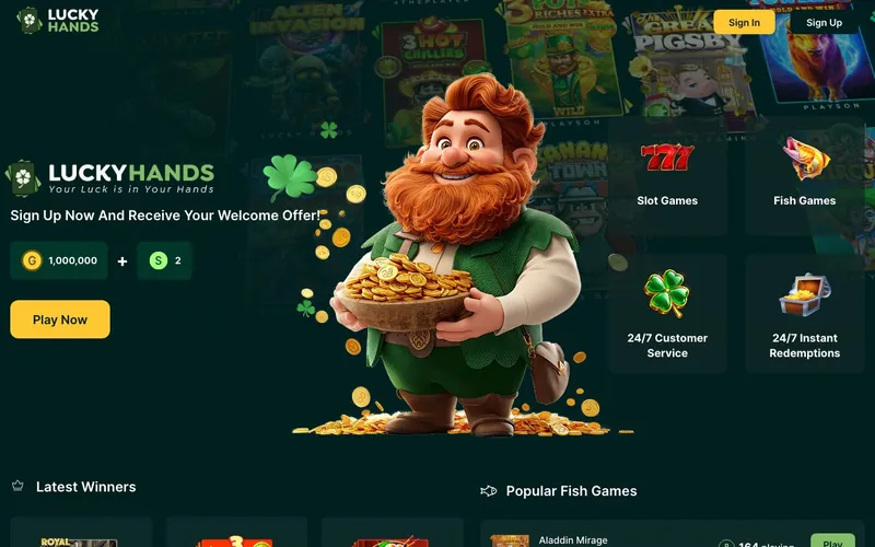 Lucky Hands Casino games