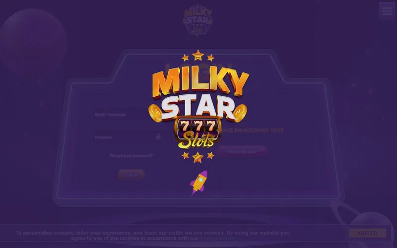 Milky Star Slots login