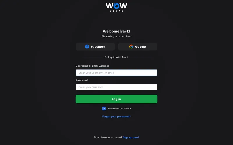 WOW Vegas Casino promotions