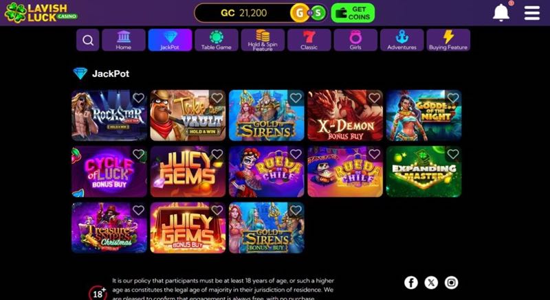 Lavish Luck Casino-Style Games Lavish Luck Casino-Style Games