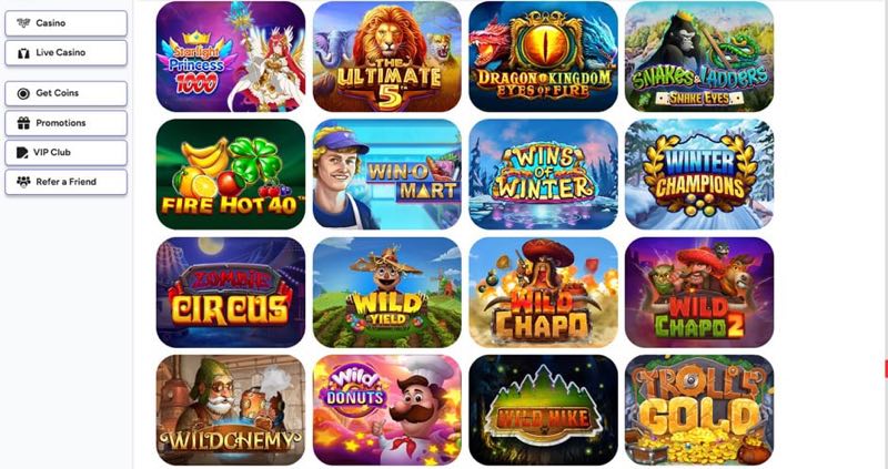 SpinsAmerica Casino-Style Games SpinsAmerica Casino-Style Games