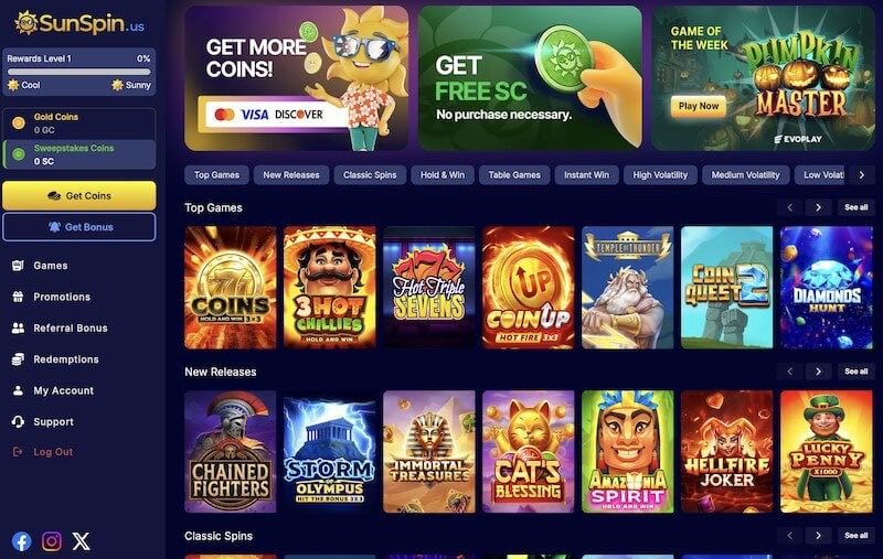 SunSpin Casino-Style Games SunSpin Casino-Style Games