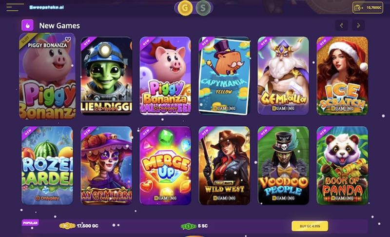 Sweepstake.ai Casino-Style Games Sweepstake.ai Casino-Style Games